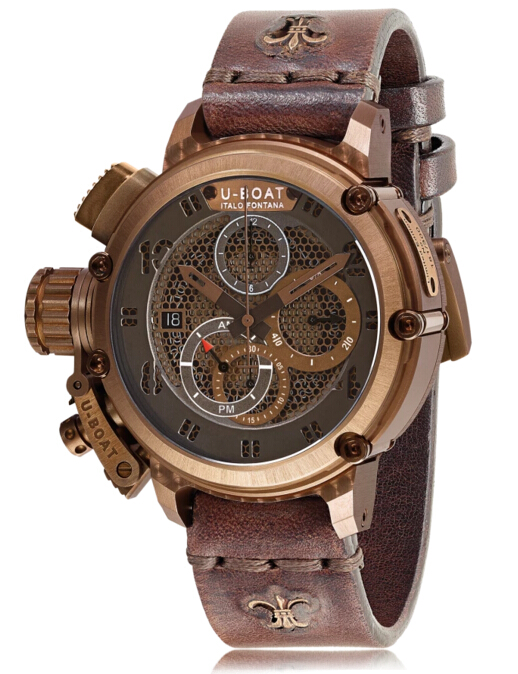 Buy Replica U-Boat Chimera Automatic Bronze Brown Dial Mens Watch 8096